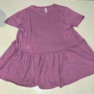 Zenana Outfitters Mauve Tunic Top